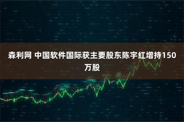 森利网 中国软件国际获主要股东陈宇红增持150万股