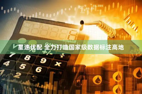 星速优配 全力打造国家级数据标注高地